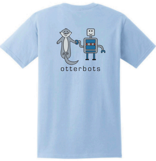 Otterbots Short Sleeve Pocket T - @milb_paint Design-0