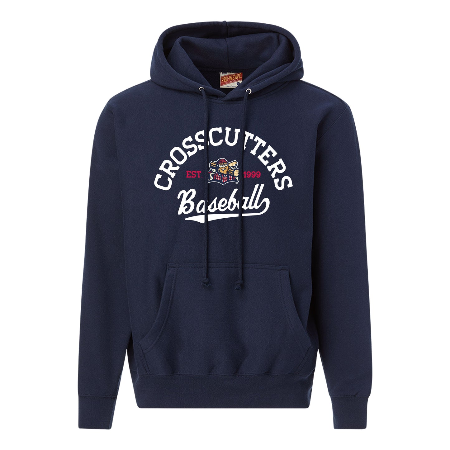 Williamsport Crosscutters Navy Baseball Hoodie