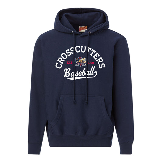 Williamsport Crosscutters Navy Baseball Hoodie-0