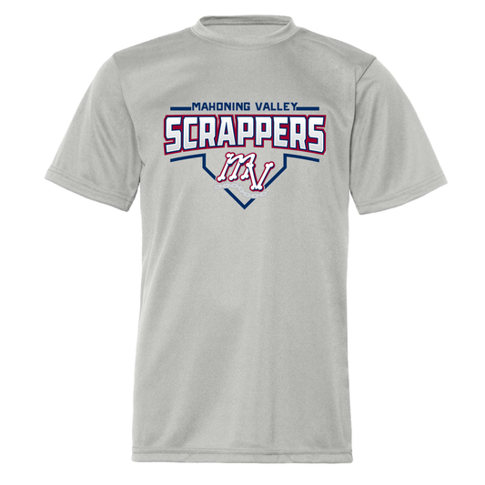 Youth Gray Performance T-Shirt-0