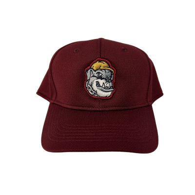 Maroon Scrappy Head Hat