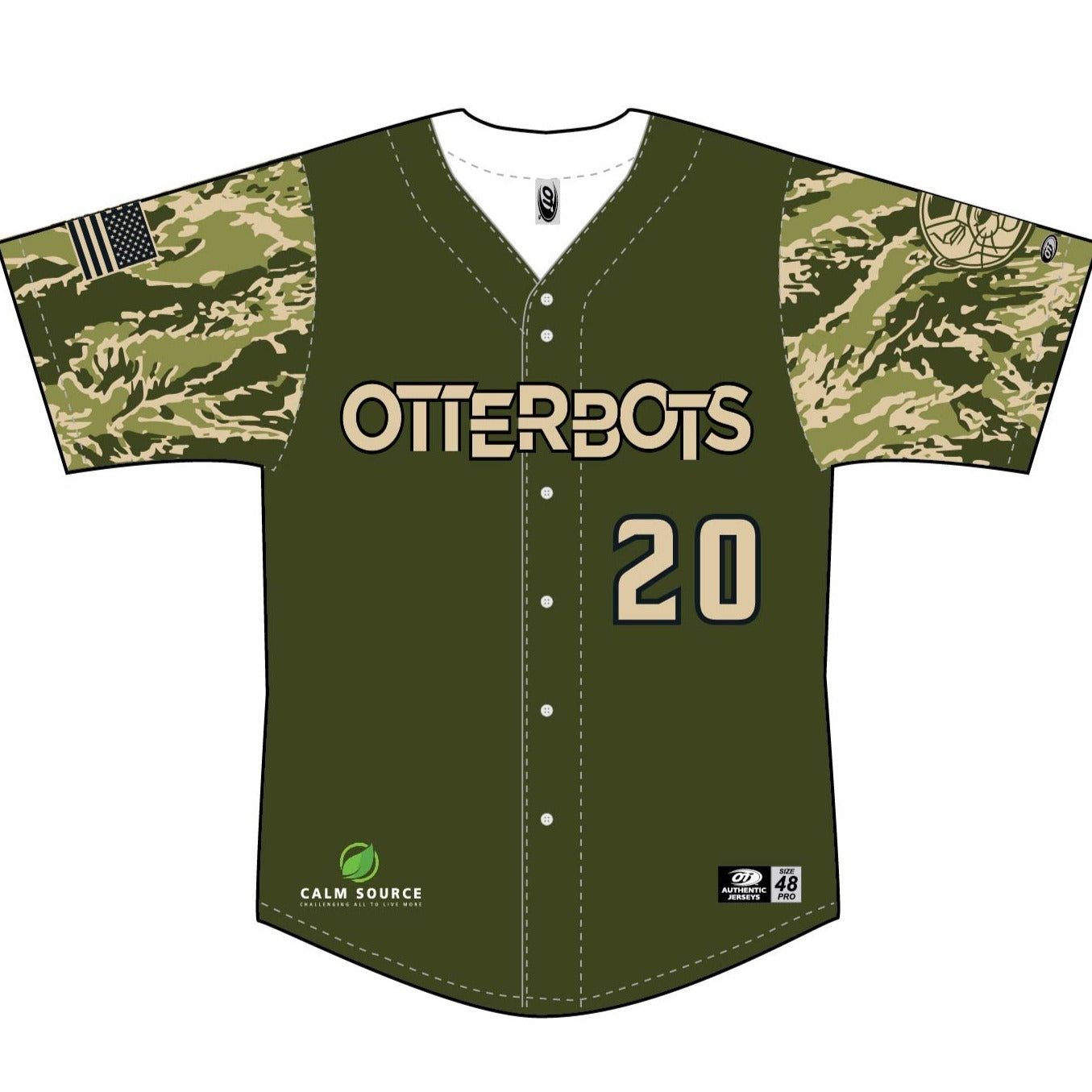 Otterbots Military Appreciation Jersey