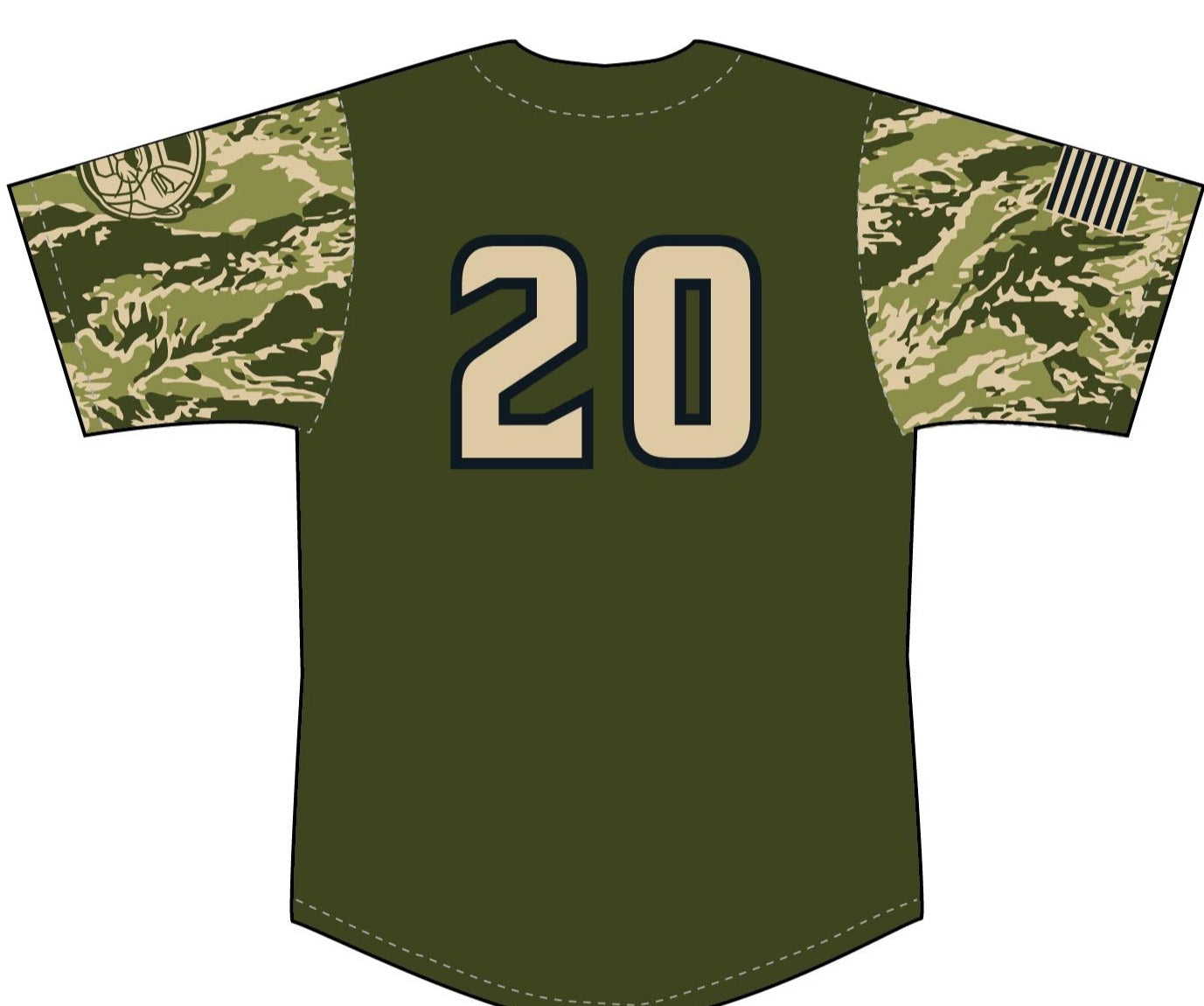 Otterbots Military Appreciation Jersey