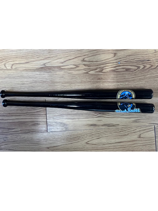 West Virginia Black Bears Colored Mini Bats-1