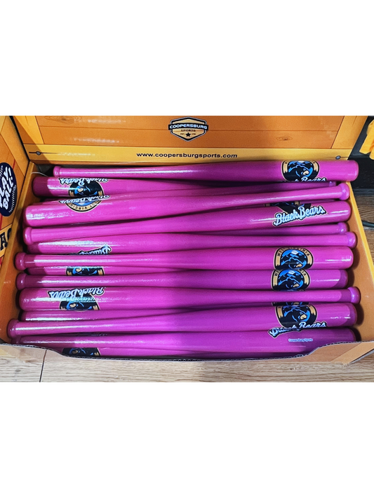 West Virginia Black Bears Colored Mini Bats-3