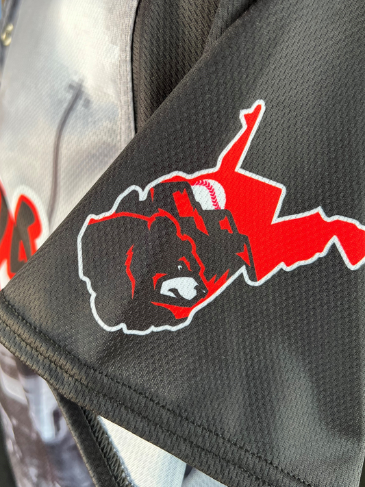 West Virginia Black Bears Replica Mothman Jersey-3