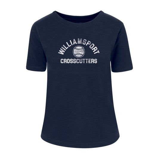 Williamsport Crosscutters Womens Natalie Slub Tshirt-0