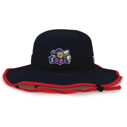 Williamsport Crosscutters Ultra Light Navy Bucket Hat-0