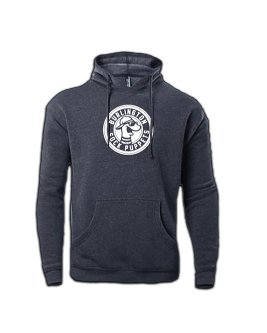 Navy Circle Logo Hoodie-0