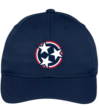 Navy Tri-Star Youth Cap