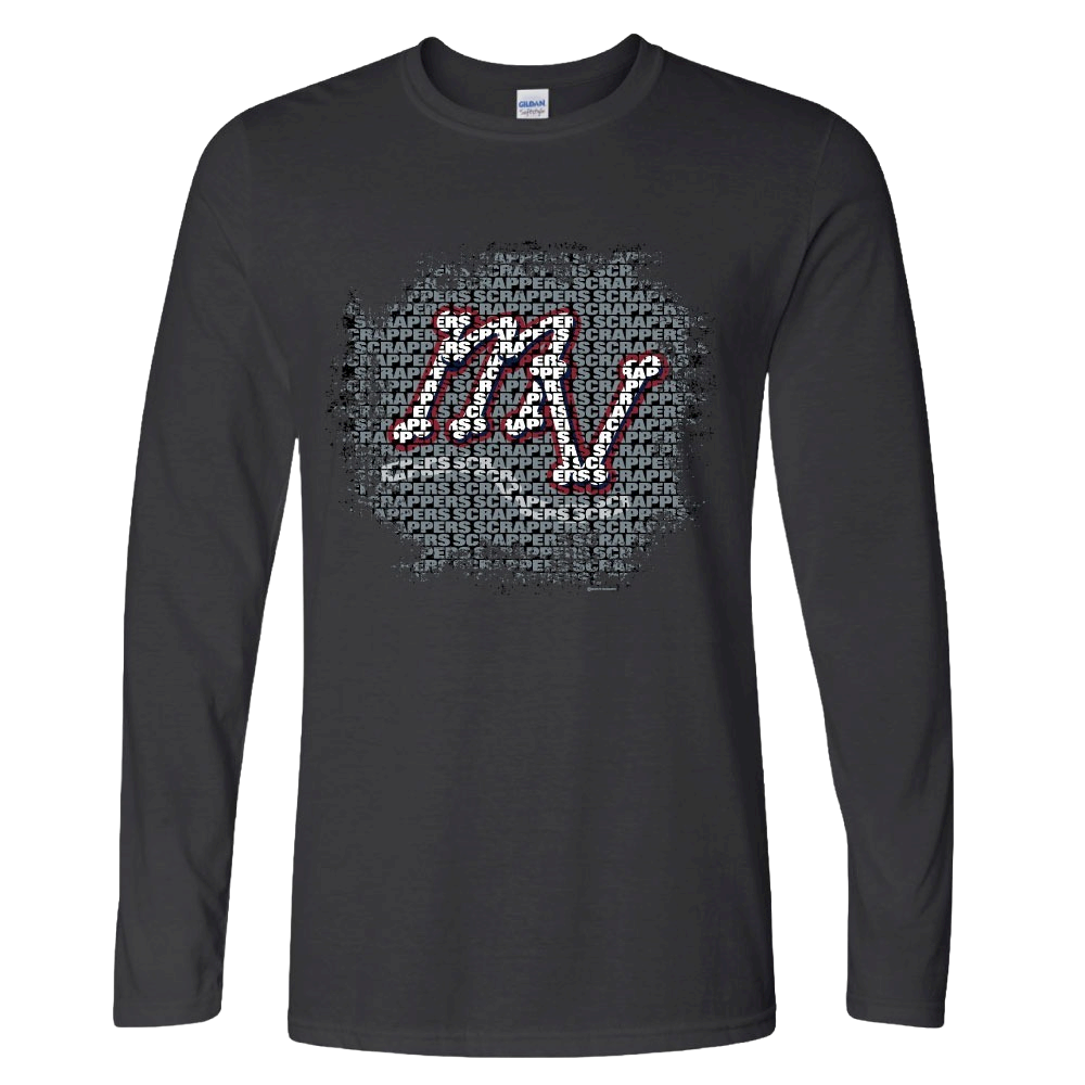 Scrappers Paris Black Long Sleeved Shirt