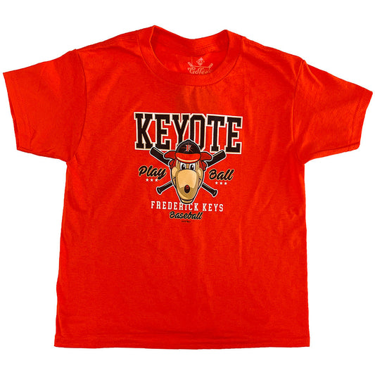 Youth Keyote Play Ball Tee-0