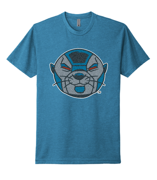 Blue Otterbots Logo T-Shirt-0