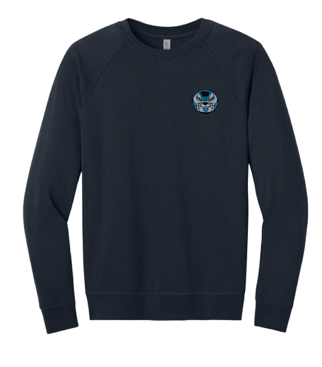 Navy Blue Otterbots Logo Crewneck