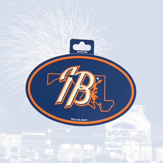 Aberdeen IronBirds - Oval Sticker-0