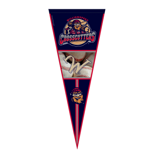 Williamsport Crosscutters Heritage Felt Pennant-0