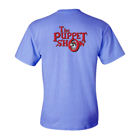 Puppet Show Comfort Colors Pocket T-Shirt-1