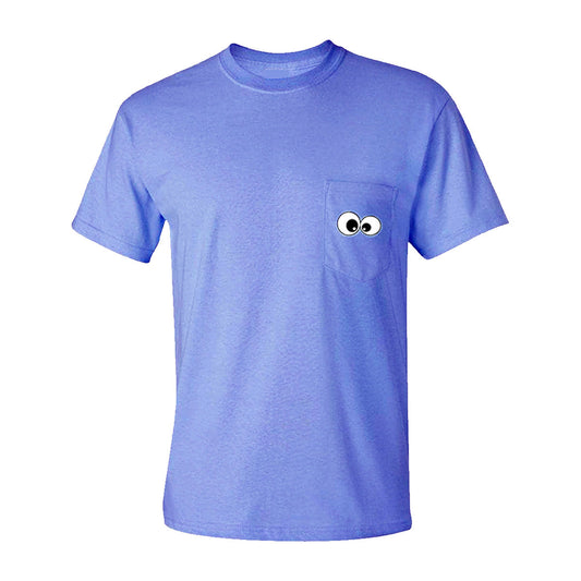 Puppet Show Comfort Colors Pocket T-Shirt-0