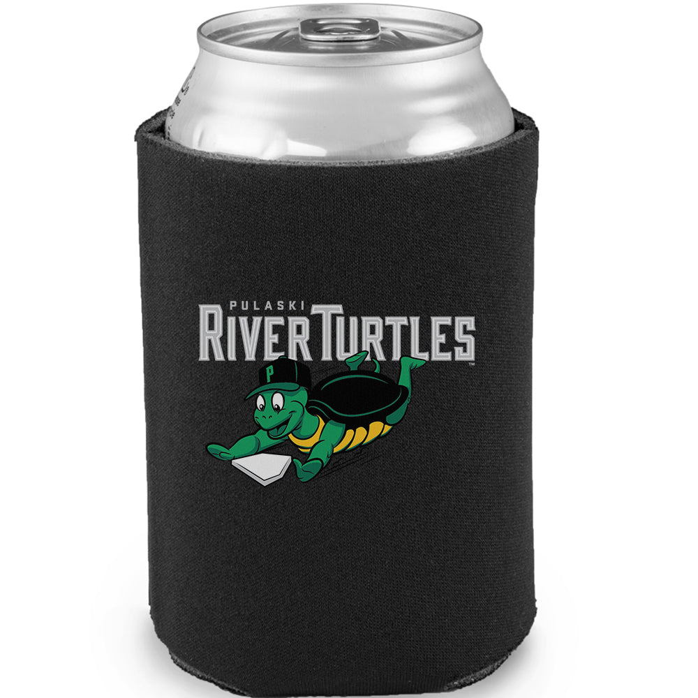 River Turtles Black Koozie-0
