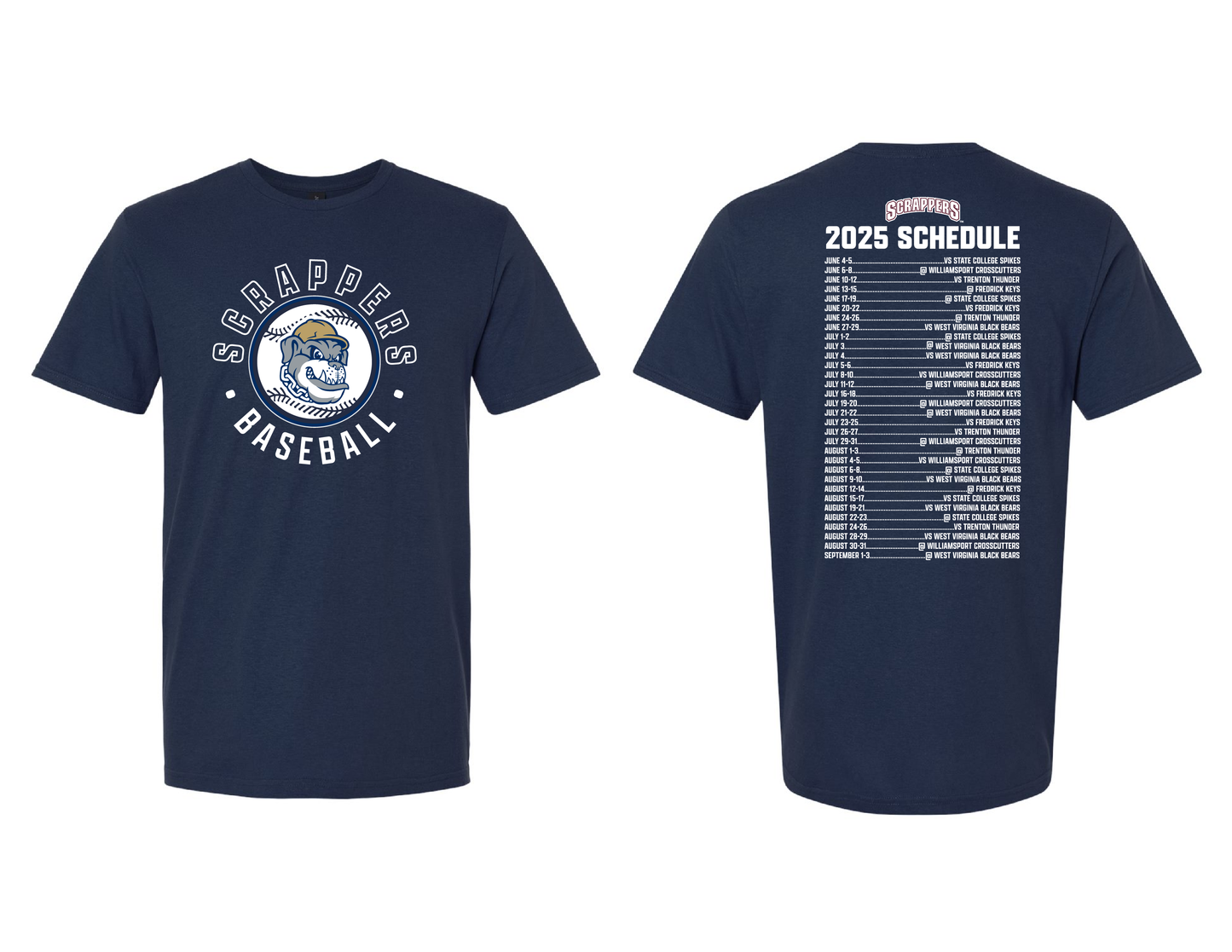2025 Schedule T-Shirt