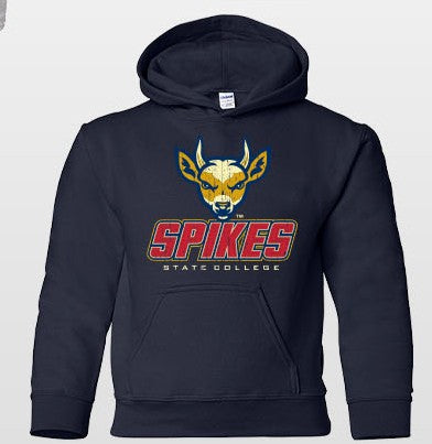 State College Spikes Youth SI053 Hooded Sweatshirt-0
