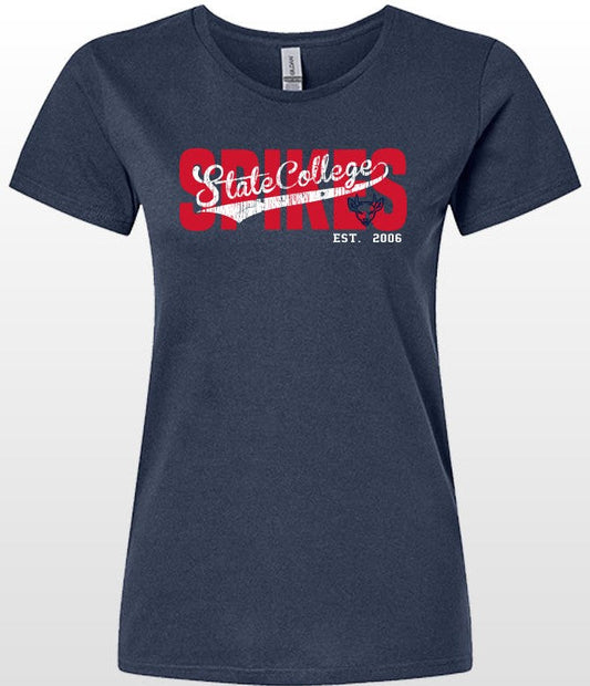 State College Spikes Women's SI091 T-Shirt-0