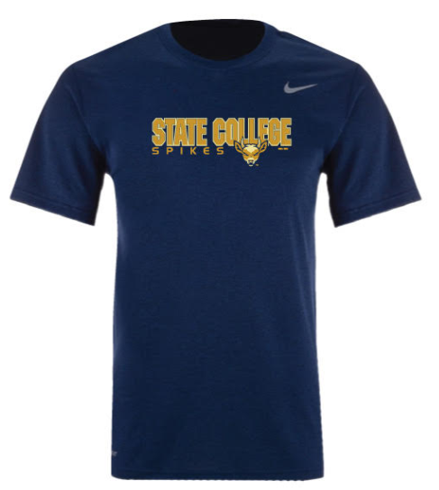 State College Spikes Nike SS Dri-Fit T-Shirt - MiLB 102-0