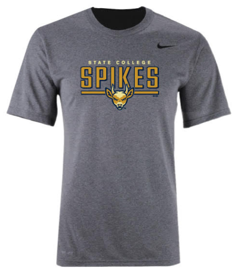 State College Spikes Nike SS Dri-Fit T-Shirt - MiLB 277-0