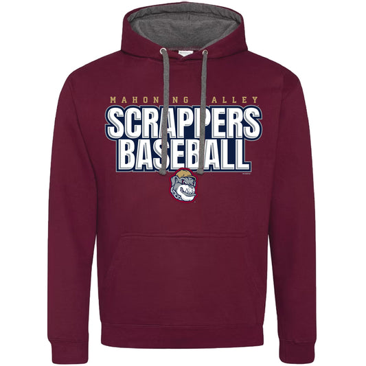 Scrappers Burgundy Hoodie-0