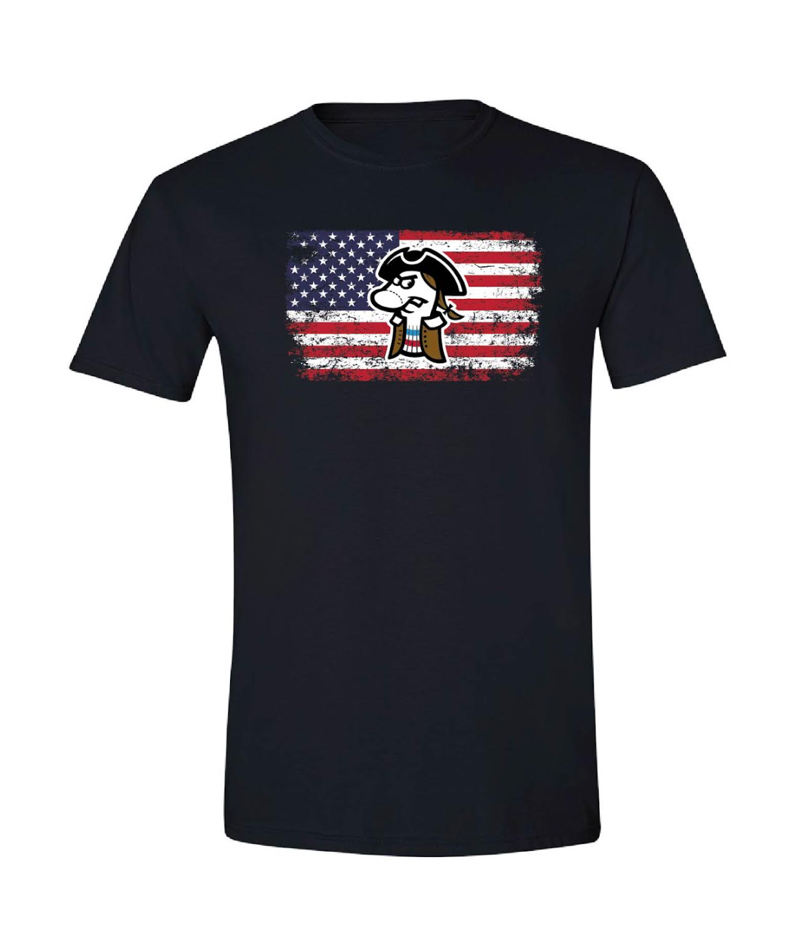 Patriot Sock Puppet American Flag T-Shirt-0