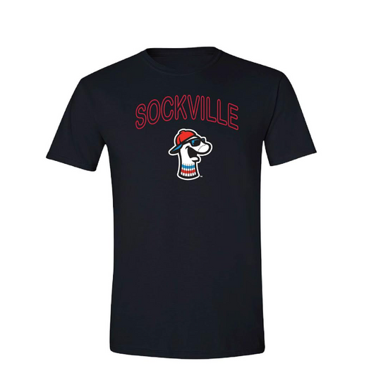 Sockville Black T-Shirt-0