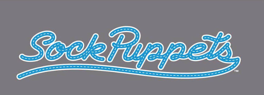 Sock Puppets Cool Guy Long Sleeve Grey Shirt