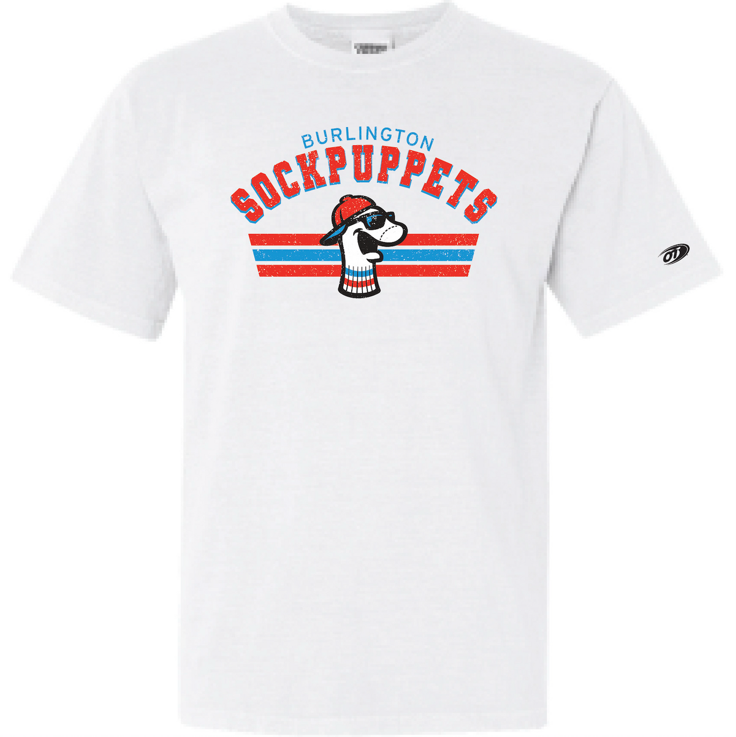 Sock Puppets Comfort Colors Pocket T-Shirt - White