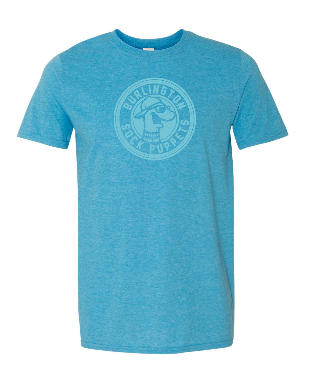 Sock Puppets Sapphire Circle Logo Shirt