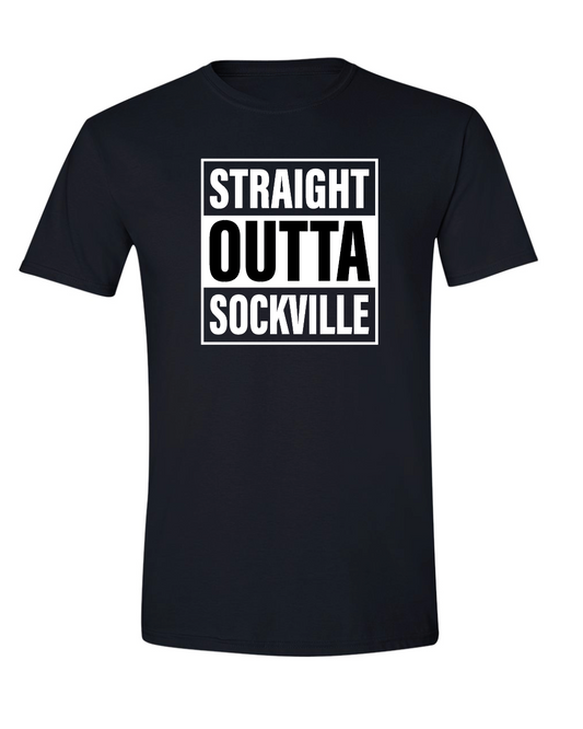 "Straight Outta Sockville" T-Shirt-0