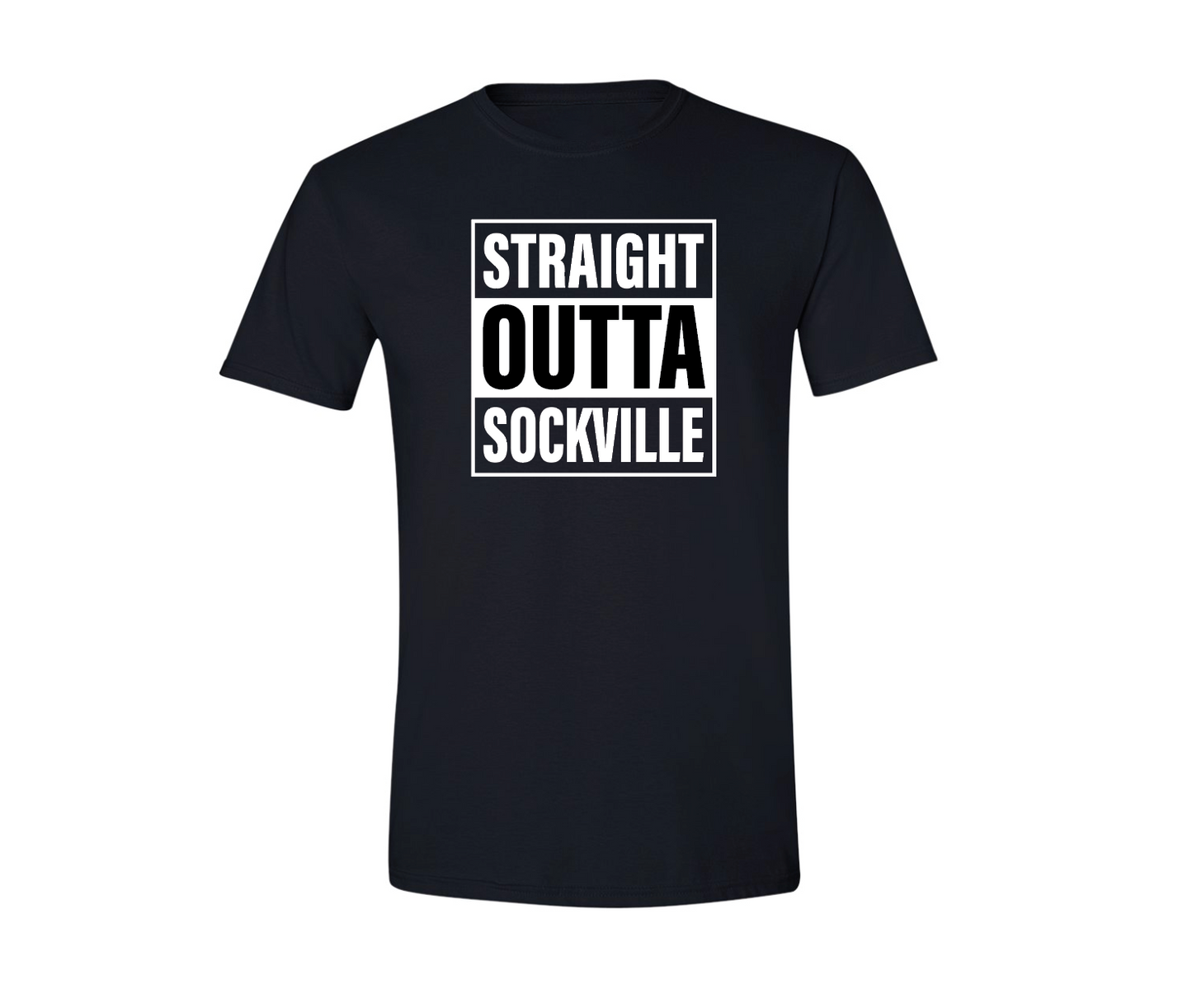 "Straight Out of Sockville" T-Shirt