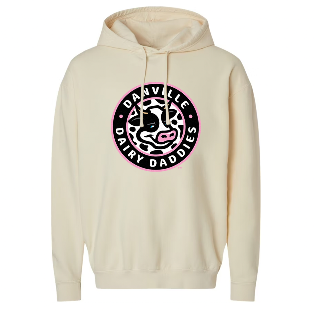 Dairy Daddies Cream Colored Hoodie