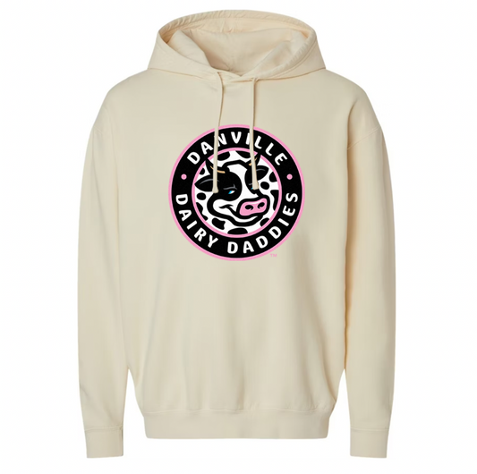 Dairy Daddies Cream Colored Hoodie-0