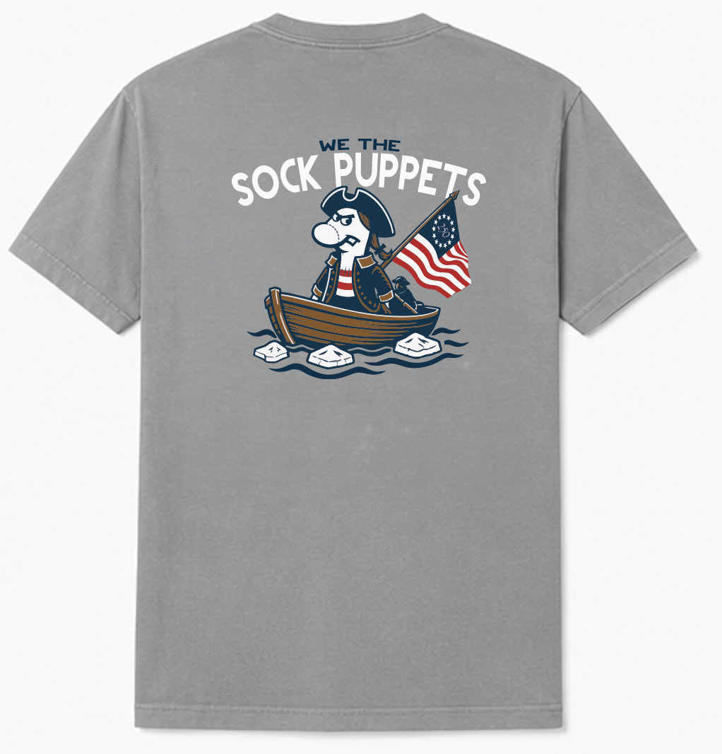We The Sock Puppets Pocket T-Shirt