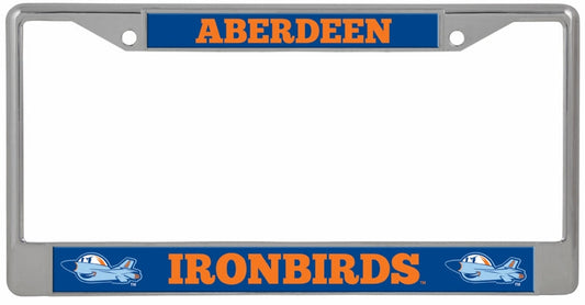 Aberdeen IronBirds - Chrome License Plate Cover-0