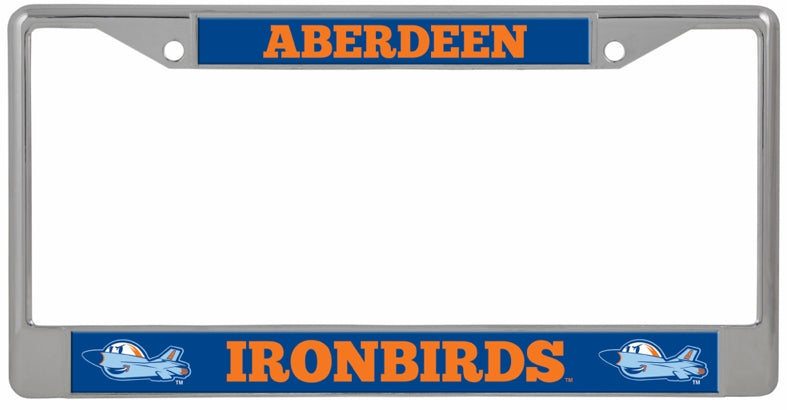 Aberdeen IronBirds - Chrome License Plate Cover