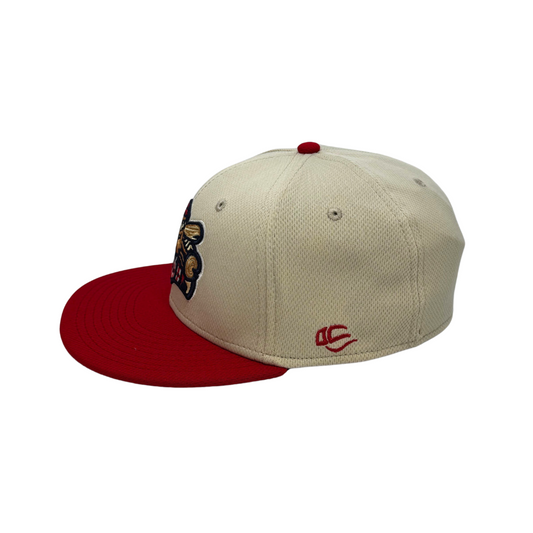 Williamsport Crosscutters Red Stone Alternate Fitted Cap-1