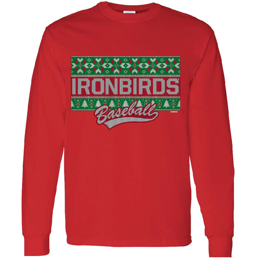 Aberdeen IronBirds - Long Sleeve Tidings Holiday Shirt-0