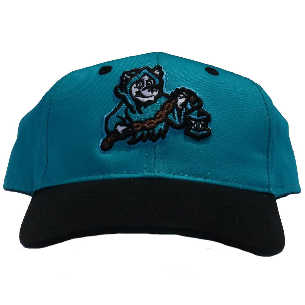 Spire City Ghost Hounds Black/Teal Youth Adjustable Hat