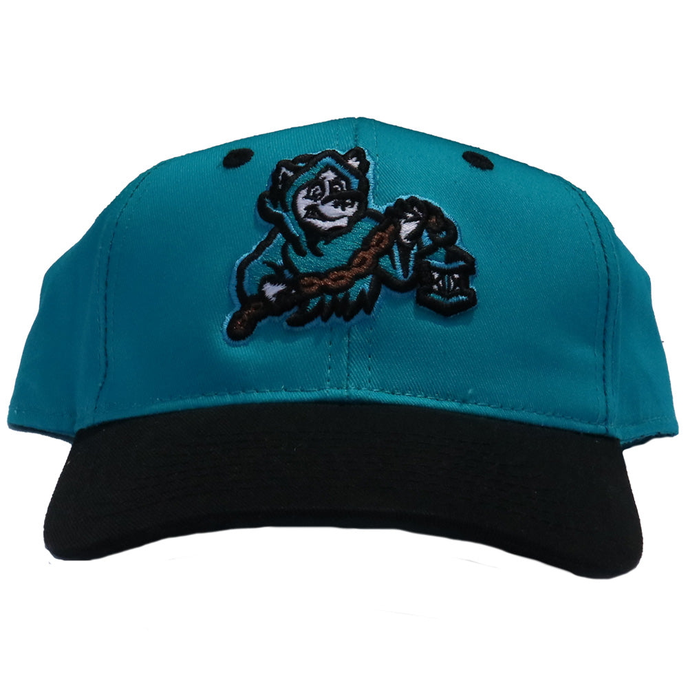 Spire City Ghost Hounds Black/Teal Youth Adjustable Hat-0
