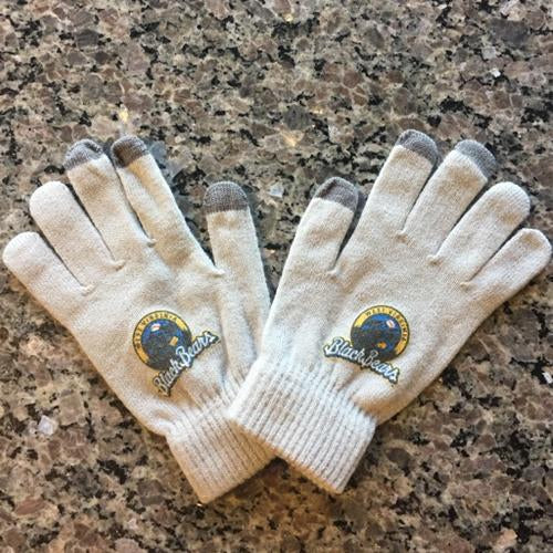 West Virginia Black Bears Tech Gloves-0