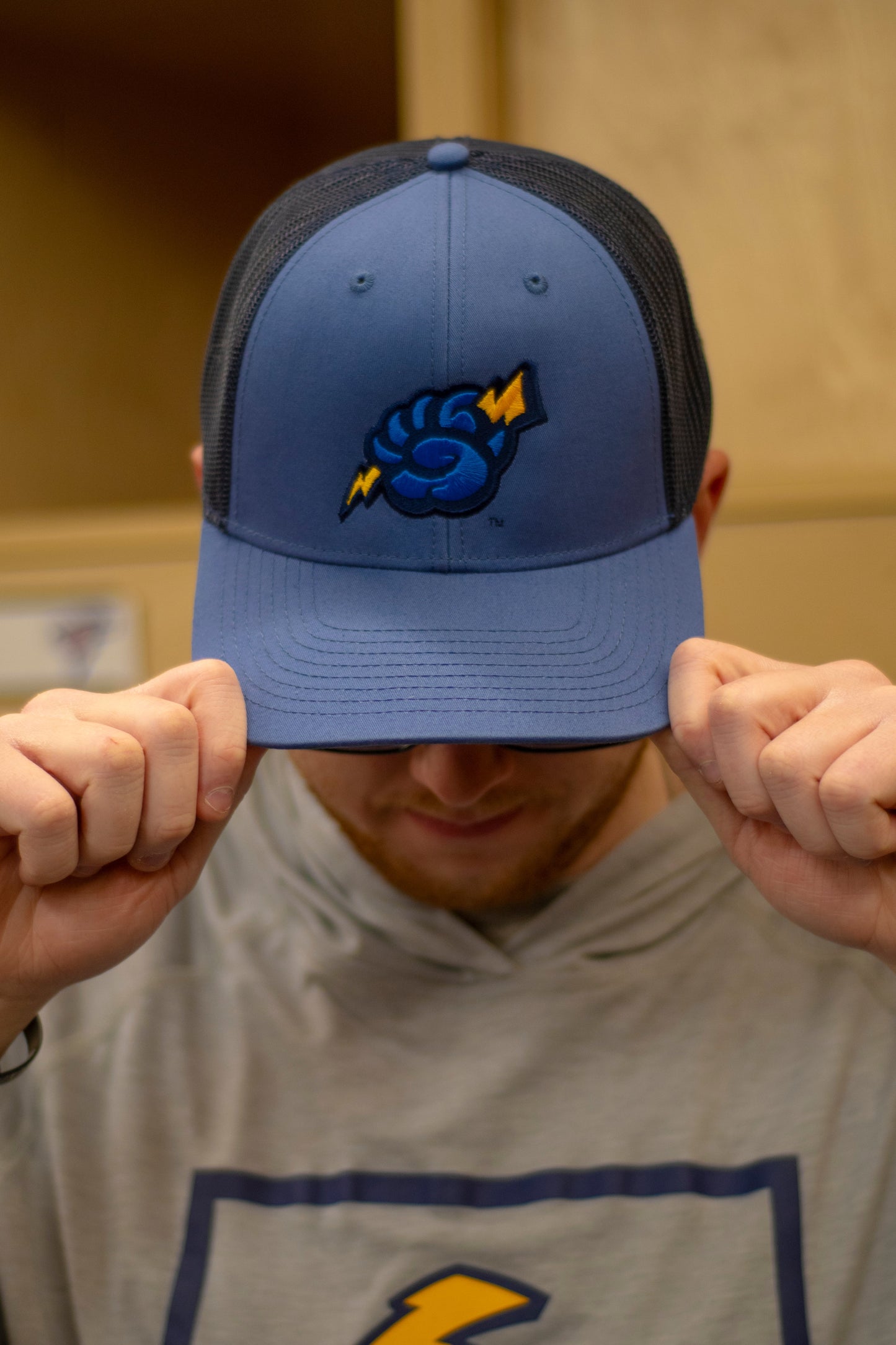 Slate Blue Cloudfist Trucker Hat