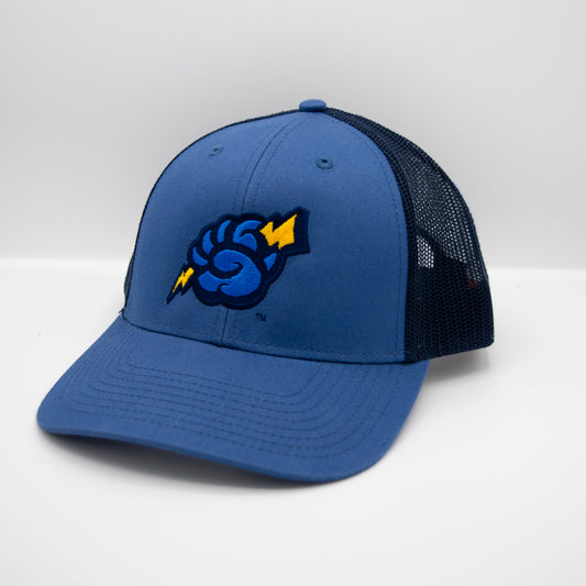 Slate Blue Cloudfist Trucker Hat-0