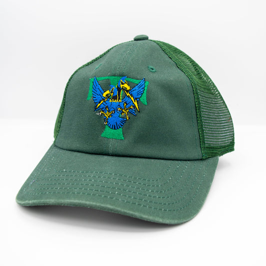 Thunderbird Trucker Cap - Green-0