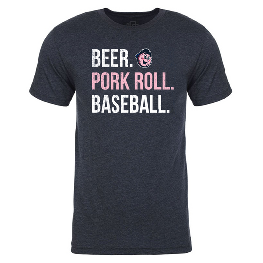 Beer Pork Roll Baseball Tee-0